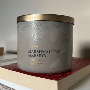 Marshmallow Fireside Bath and Body Works Three Wick Candle